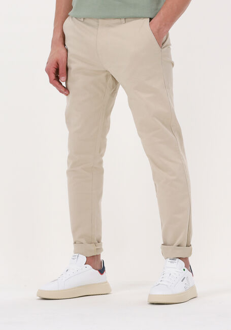 DSTREZZED Chino CHARLIE CHINO PANTS STRETCH TWILL en beige - large