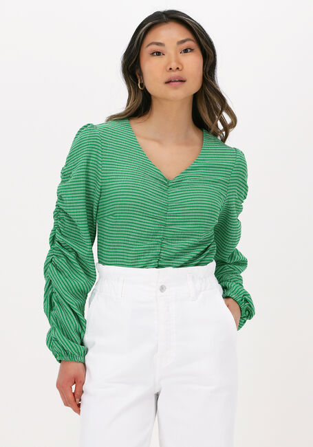 Groene JUST FEMALE  MIMI BLOUSE - large