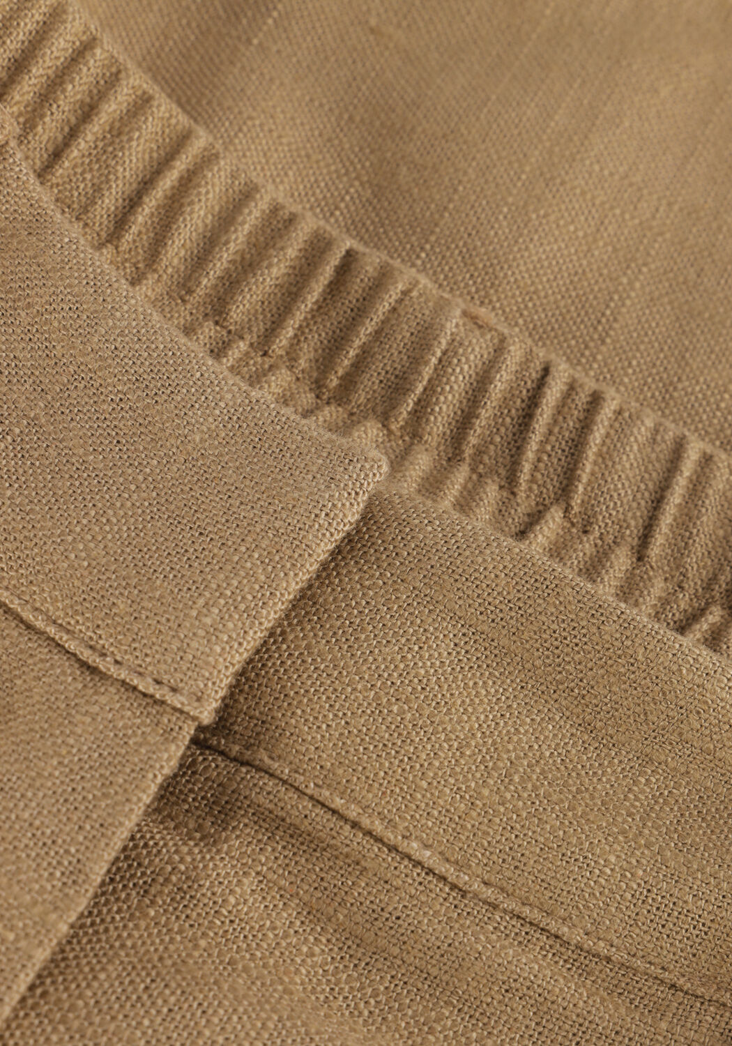 Camel Y.A.S. Broeken/jumpsuits YASISMA HW SHORTS - large