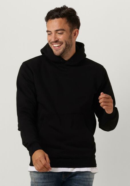 Zwarte PUREWHITE Sweater HOODIE WITH RIVETS DETAILS - large