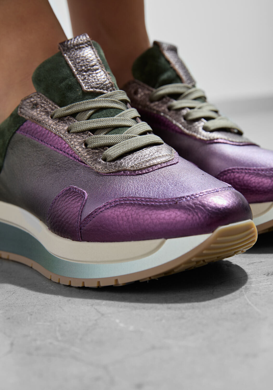 Groene SOFTWAVES Sneakers 8.94.01 - large