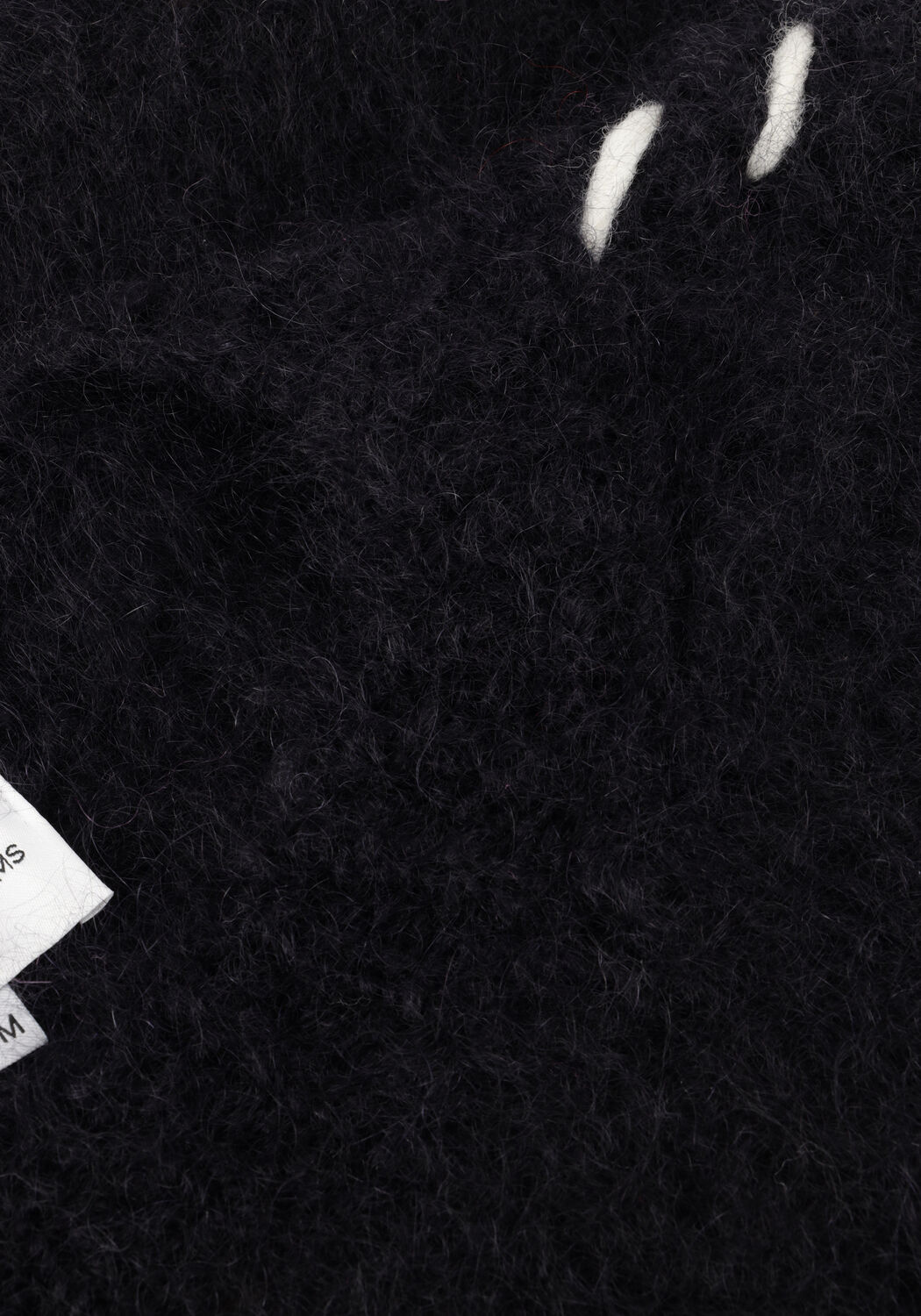 AMERICAN DREAMS Pull CATIO MOHAIR STITCH PULLOVER en noir - large