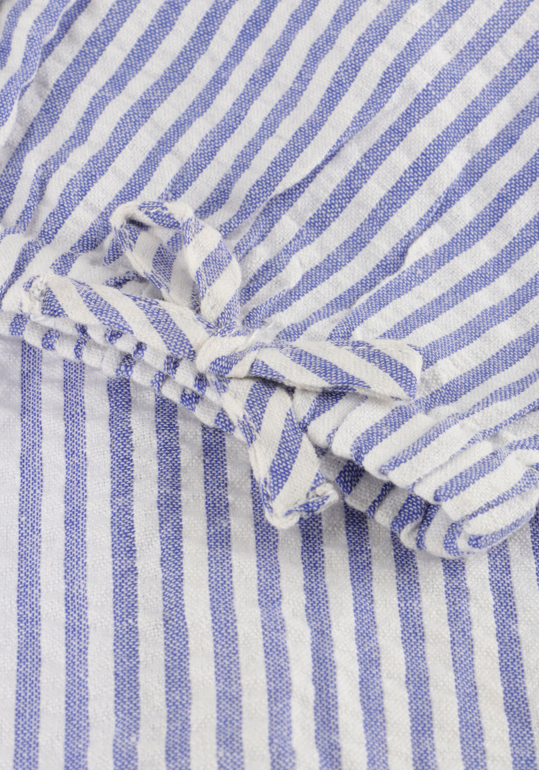 Lichtblauwe DAILY7  SHIRT LONGSLEEVE STRIPE - large