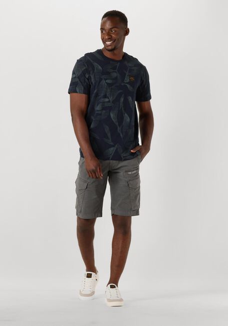 PME LEGEND T-shirt SLUB JERSEY AOP Bleu foncé - large