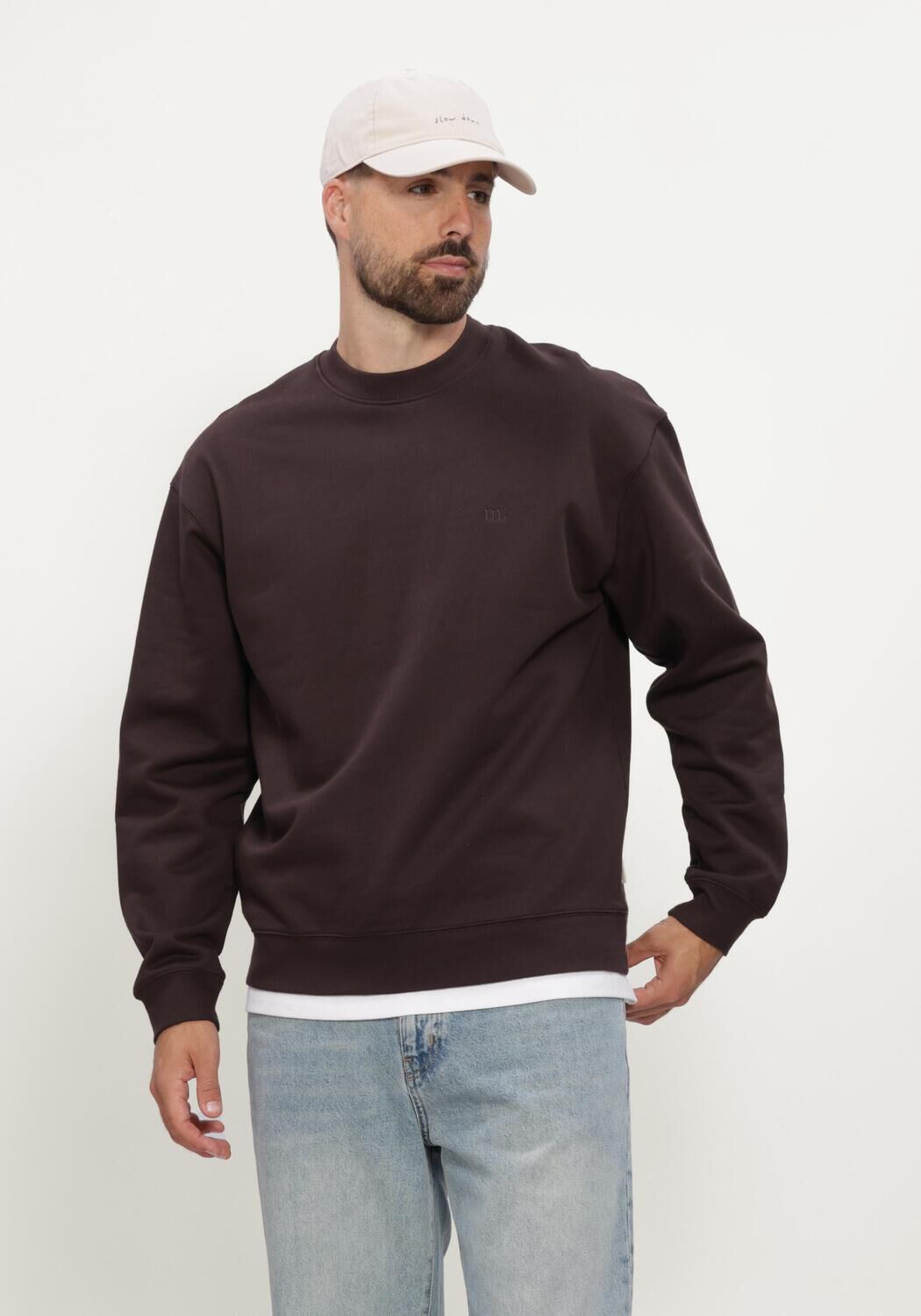 MACED Chandail M-AXEL en marron - large