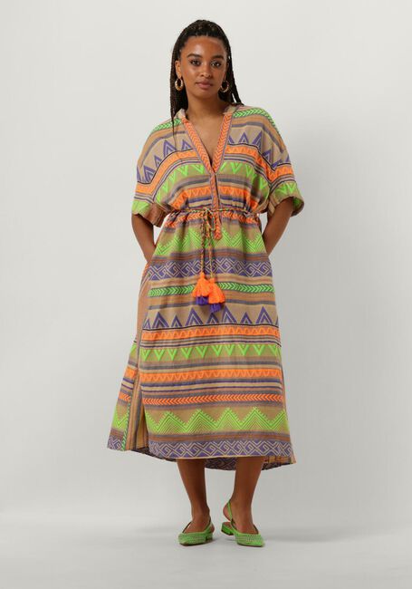 Multi DEVOTION Midi jurk VELOUDENIA Omoda