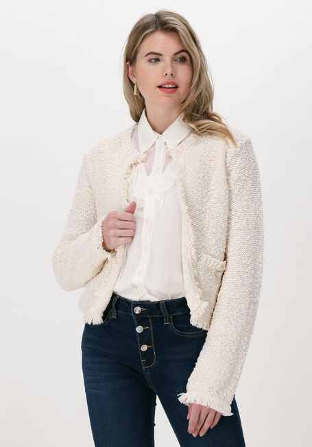 Creme LIU JO Vest GIACCA MAGLIA - large