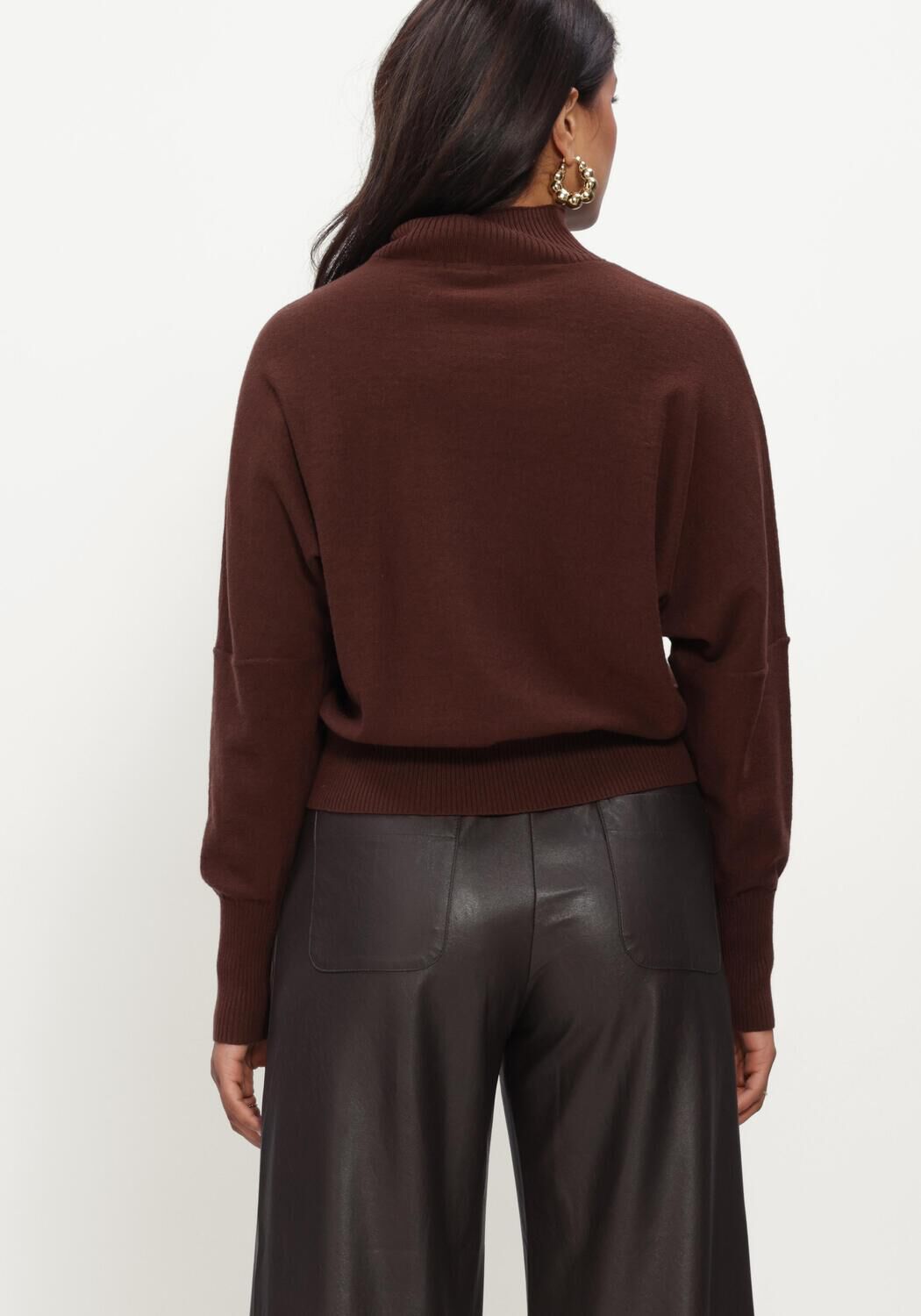 Bruine CAROLINE BISS Trui 4241 - large