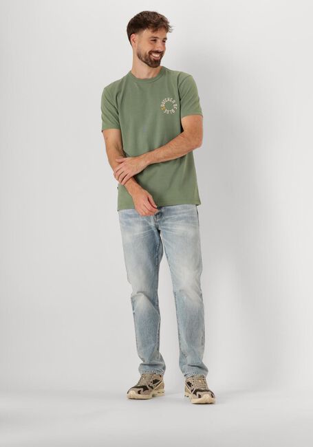 Groene BUTCHER OF BLUE T-shirt ARMY CIRCLE TEE - large