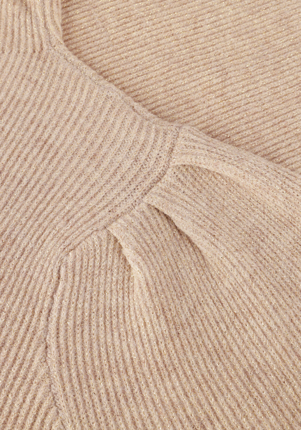 NUKUS LANA PULLOVER LUREX Pulls & Gilets Sable - large