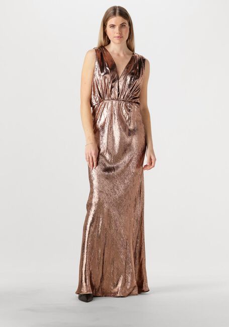 MES DEMOISELLES Robe maxi SAMBI Bronze - large