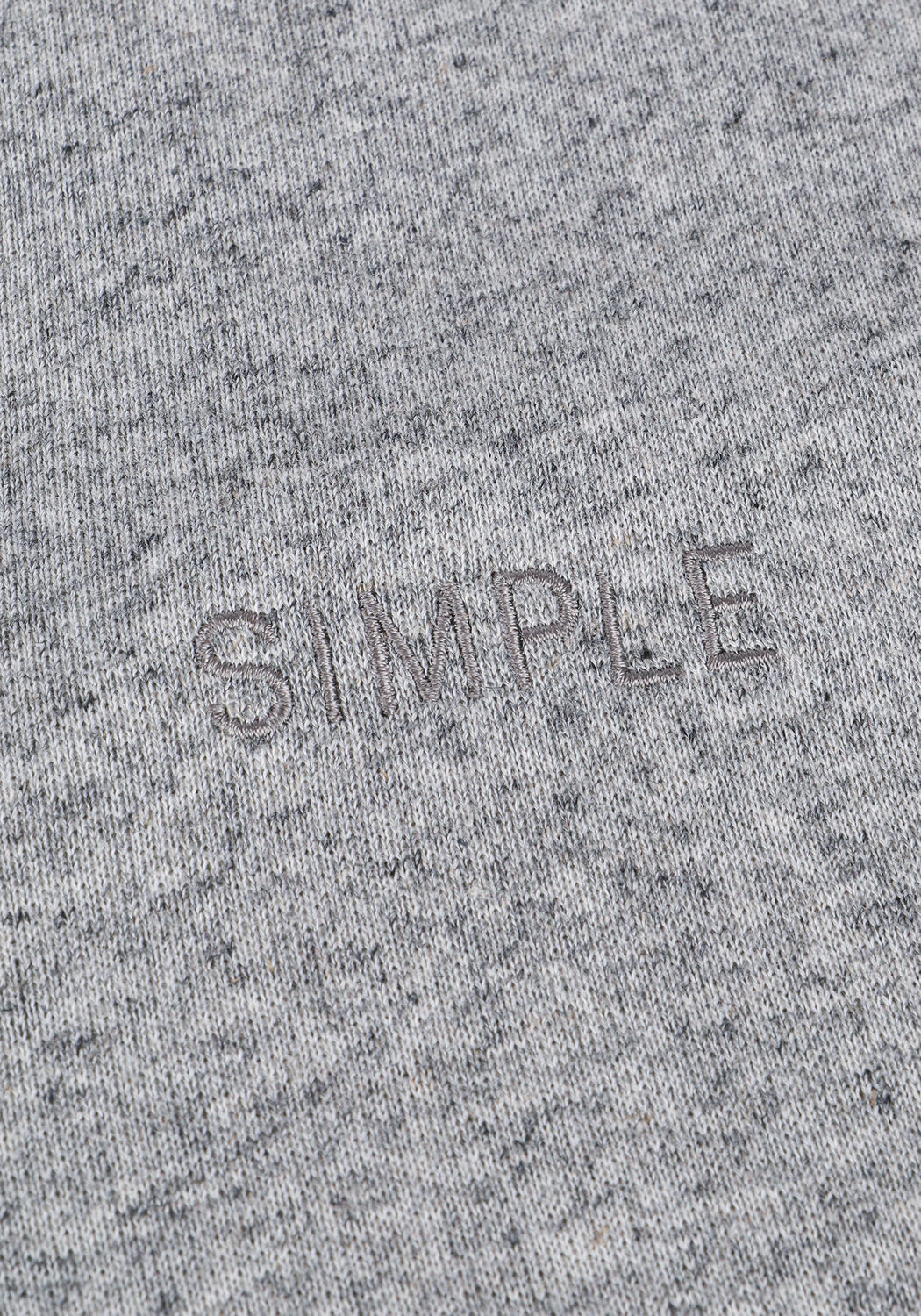 Grijze SIMPLE Midi jurk JERSEY DRESS MARLO - large