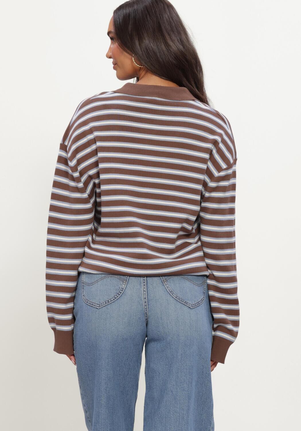 BOII STUDIOS Pull ADANNE en marron - large