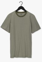 SELECTED HOMME T-shirt SLHNORMAN180 STRIPE SS O-NECK  Olive