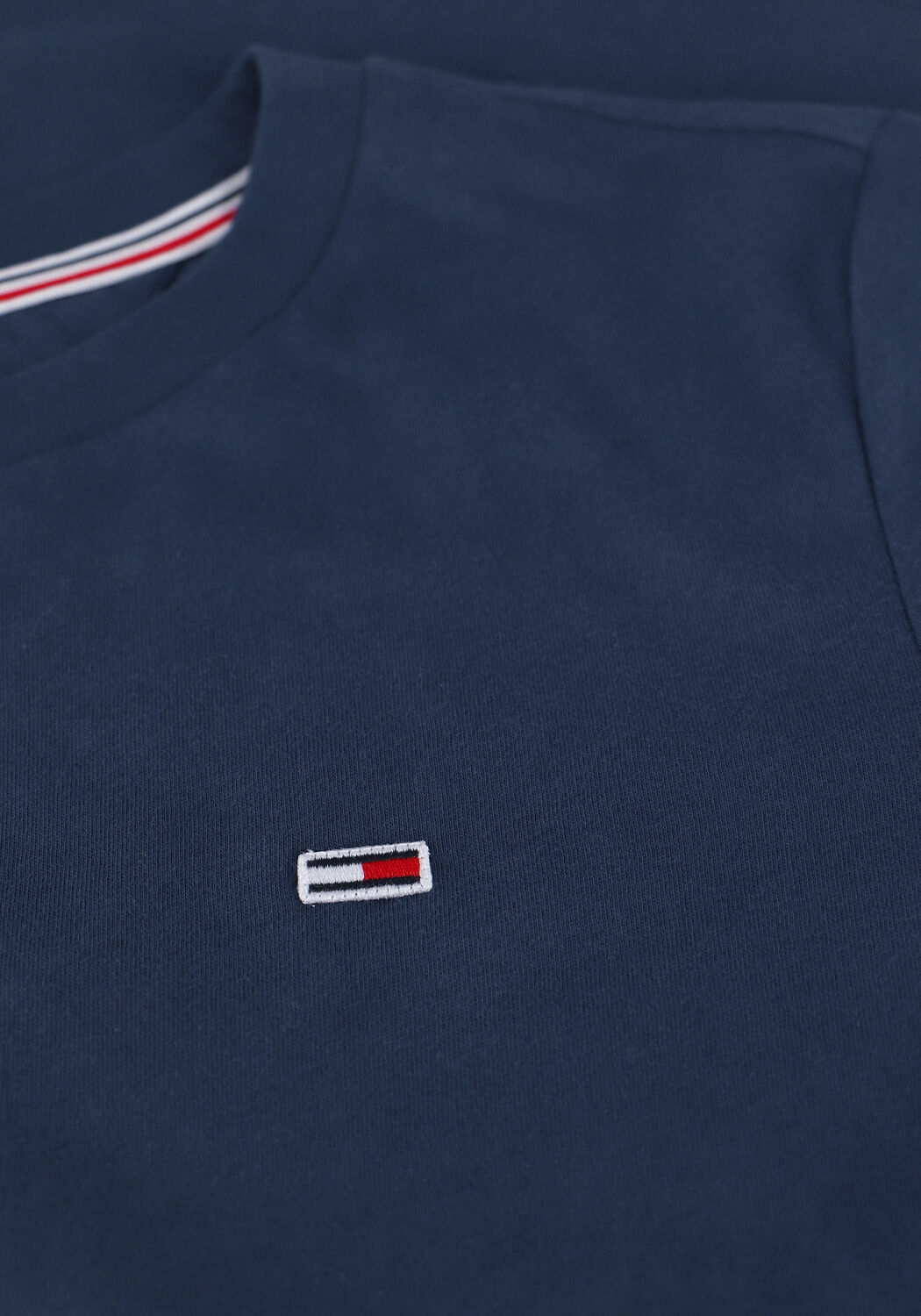 Blauwe TOMMY JEANS T-shirt TJW REGULAR JERSEY C NECK - large