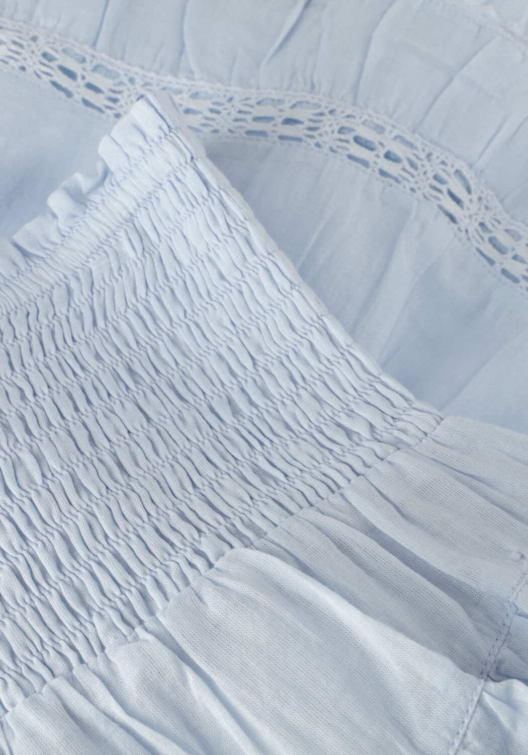 NOTRE-V Mini-jupe VOILE SKIRT Bleu clair - large