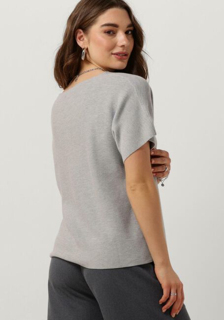 Lichtgrijze KNIT-TED Trui EVA - large