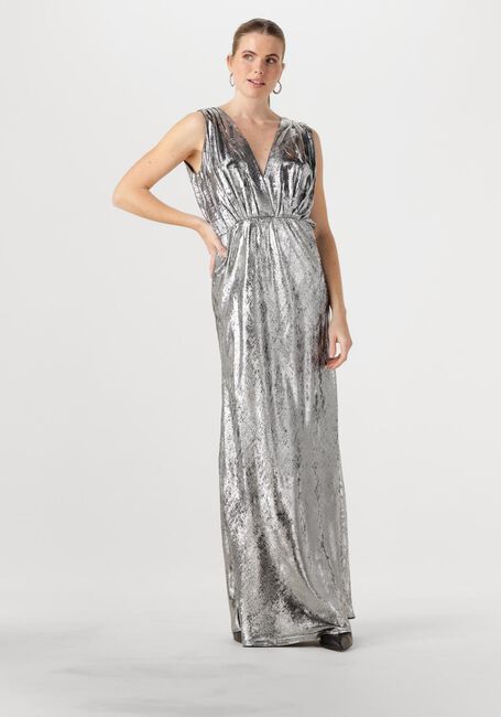 MES DEMOISELLES Robe maxi SAMBI Métallique - large