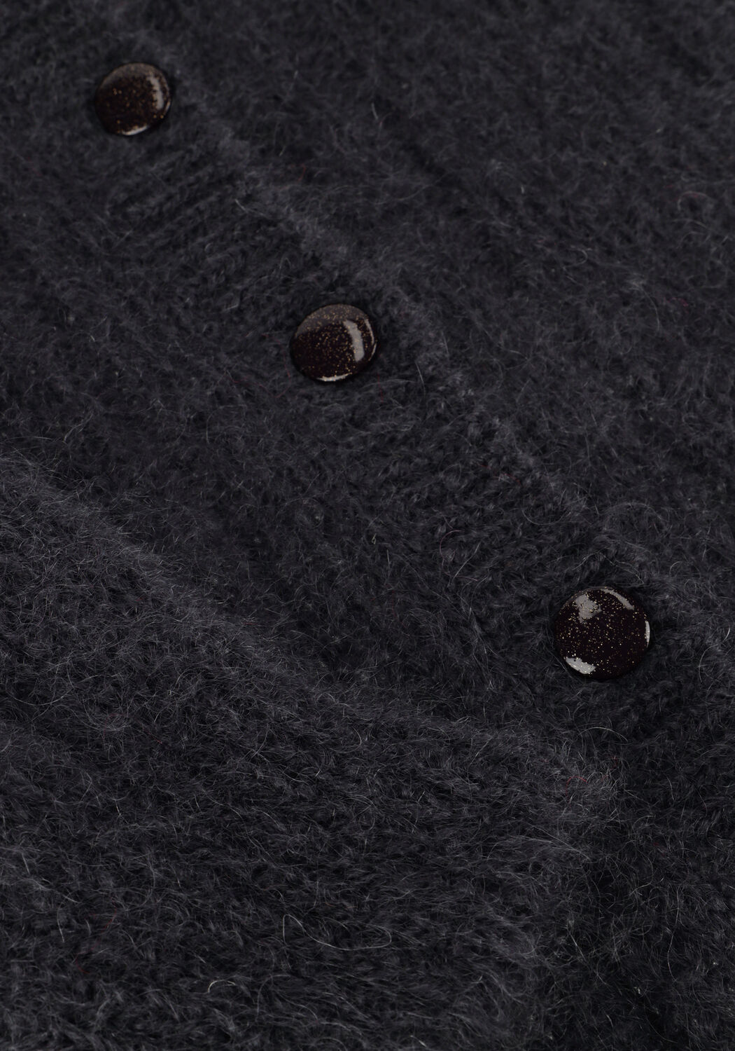 DES PETITS HAUTS Gilet CHOUETTE Gris fonc&eacute; - large