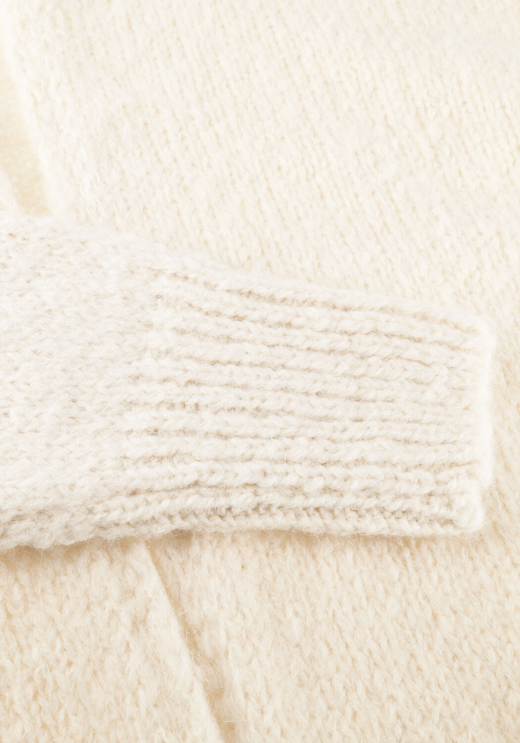 KNIT-TED Pull BECKY Cr&egrave;me - large