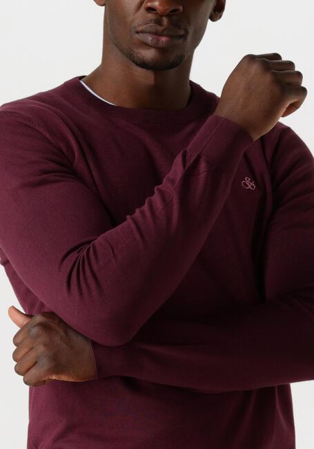 Rode SCOTCH & SODA Sweater ESSENTIAL VISCOSE SWEATER - large