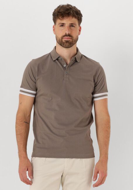 GENTILUOMO Polo POLO 3 BUTTON SS J2006-219 en taupe - large