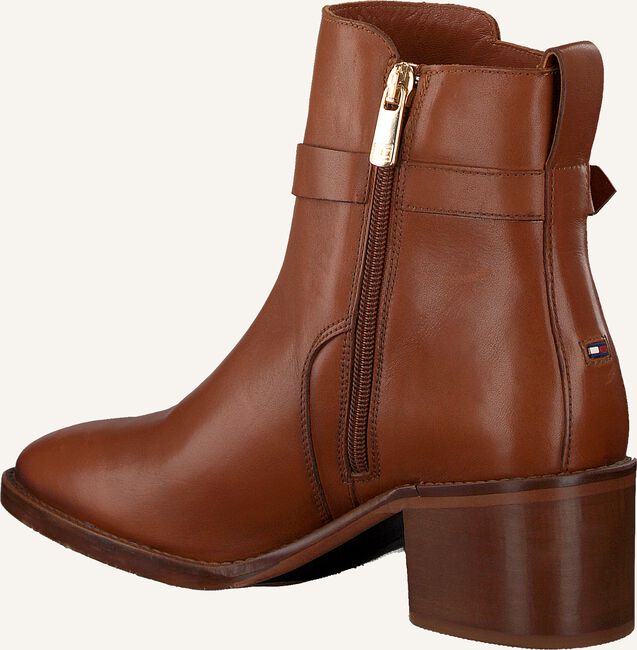 Cognac TOMMY HILFIGER Enkellaarsjes TH HARDWARE MID Cognac TOMMY HILFIGER Enkellaarsjes TH HARDWARE MID - large