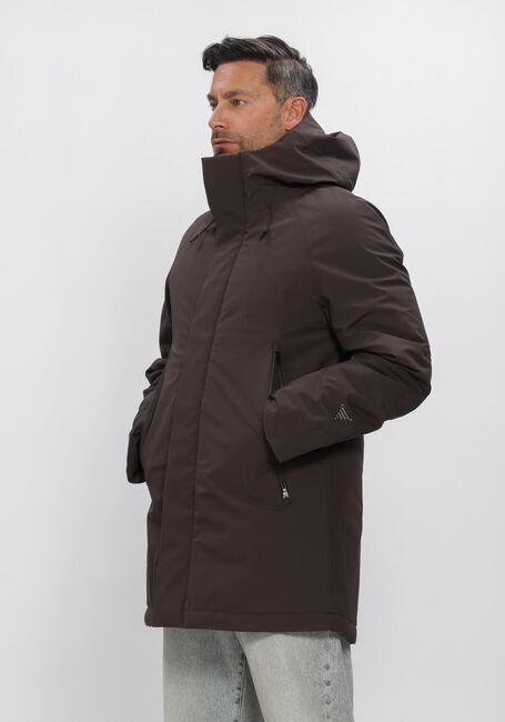 KRAKATAU Vestes d'hiver QM613 en marron - large