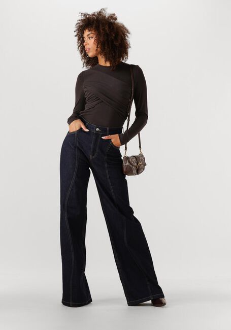 CO'COUTURE CAMILLA DRAPE LONGSLEEVE BLOUSE - large