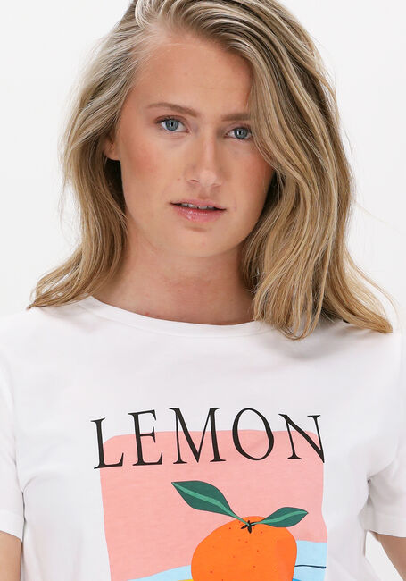 NEO NOIR T-shirt PARVA FRUIT TEE en blanc - large
