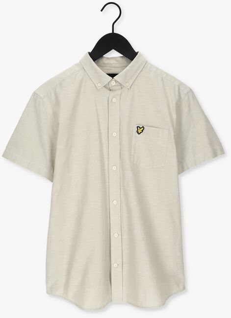 Olijf LYLE & SCOTT Casual overhemd SS OXFORD SHIRT - large
