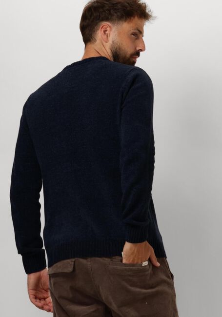 ANERKJENDT Pull AKSUNE CHENILLE KNIT Bleu foncé - large