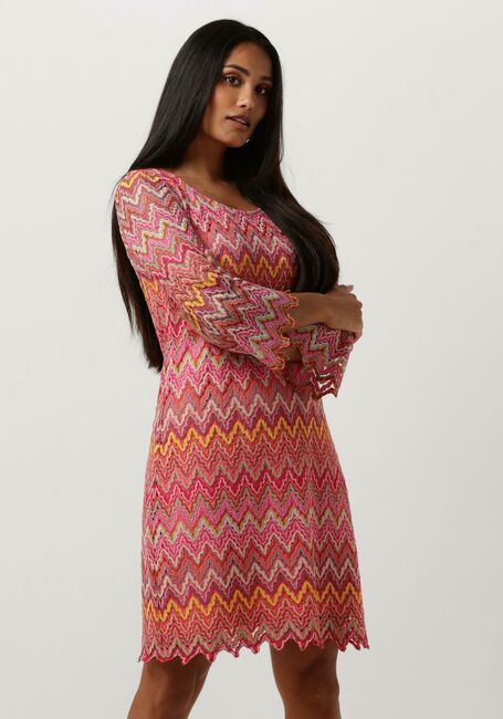 ANA ALCAZAR Mini robe TUNIC DRESS NO FRINGES en rose - large