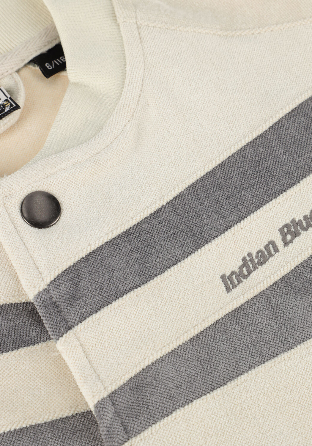 INDIAN BLUE JEANS Jack BASEBALL JACKET &Eacute;cru - large