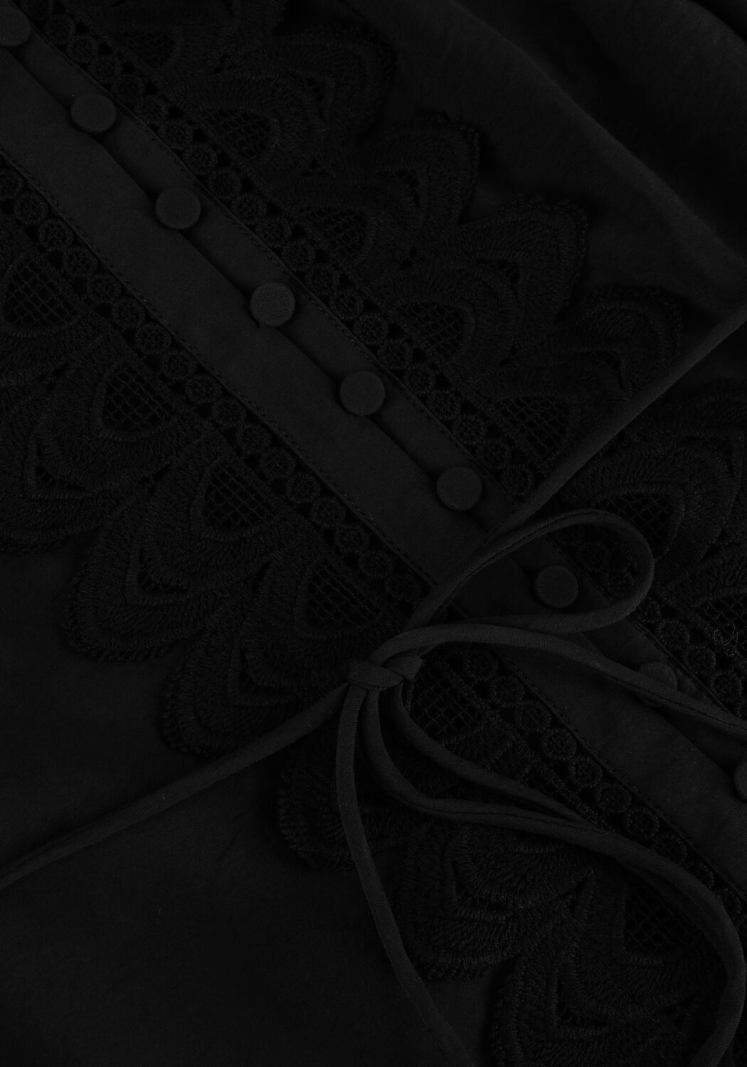 Zwarte BRUUNS BAZAAR Mini jurk ROSEBAY KARLA DRESS - large