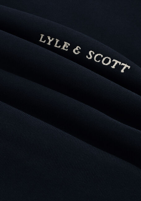 LYLE & SCOTT Chandail EMBROIDERED CREW NECK SWEATSHIRT Bleu foncé - large