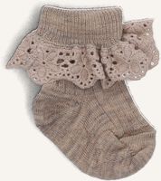 Bruine MP DENMARK Beenmode LEA SOCKS WITH LACE Bruine MP DENMARK Beenmode LEA SOCKS WITH LACE - medium