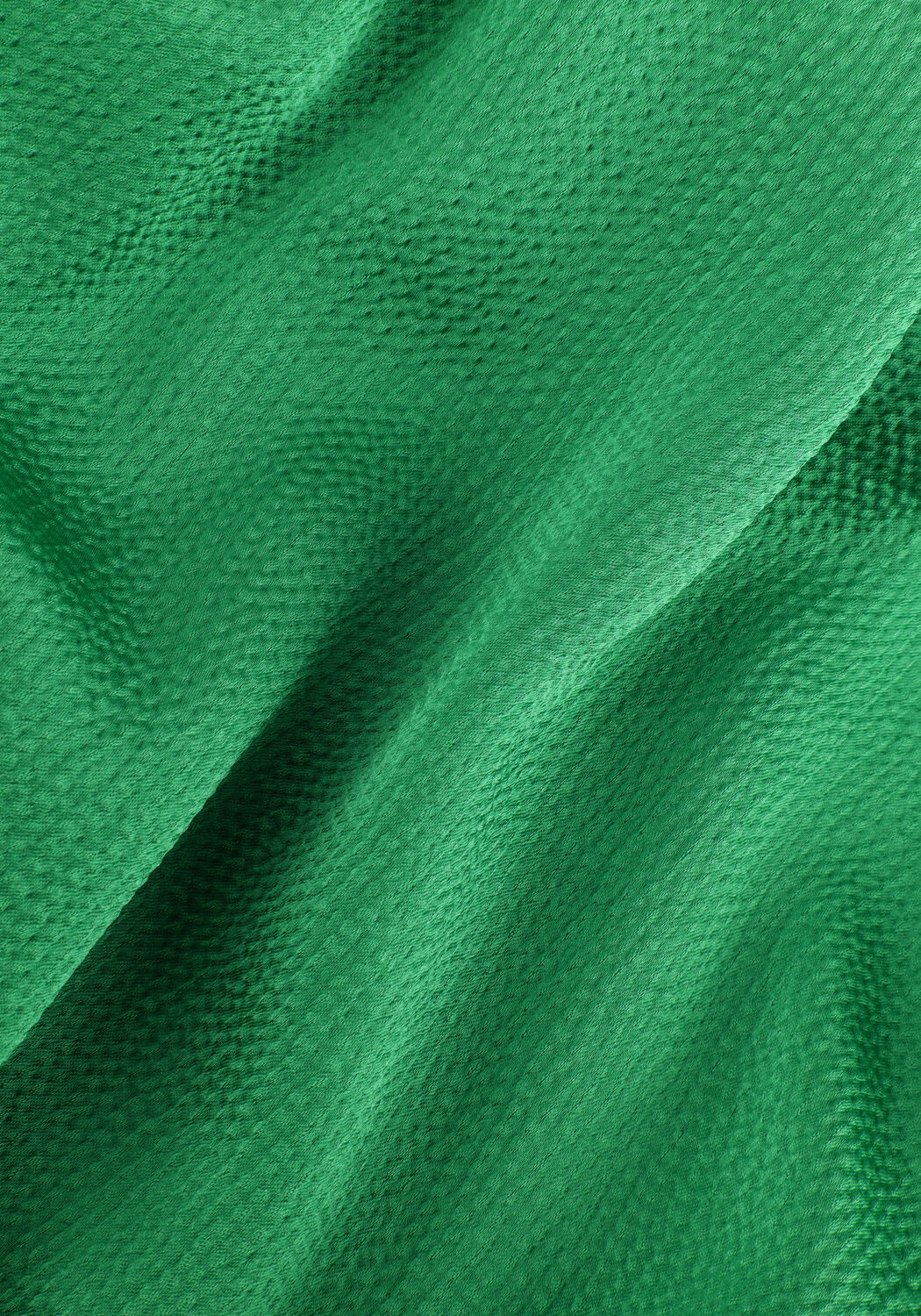 CO'COUTURE Robe midi MIRA WRAP DRESS en vert - large