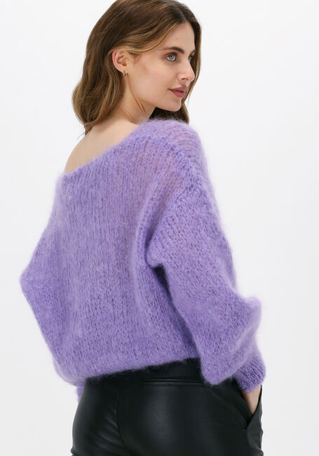AMERICAN DREAMS Pull MILANA LS MOHAIR KNIT Lilas - large