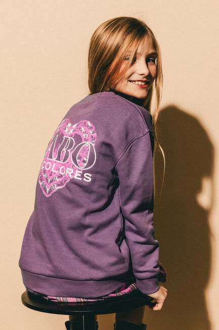 Paarse Labo de Colores Sweater TOKIO - large