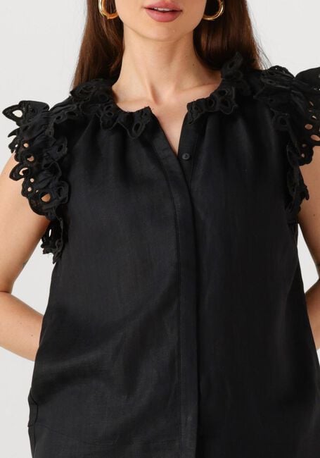 Zwarte COPENHAGEN MUSE Top NATULI SHIRT - large