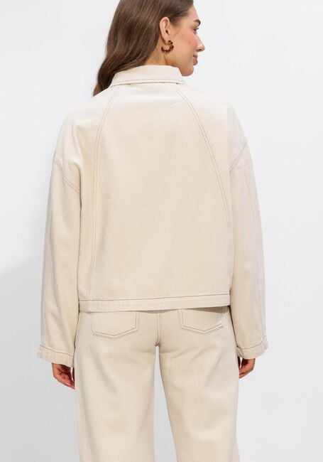 Gebroken wit ANOTHER LABEL Jack ALENORA NATURAL DENIM JACKET - large