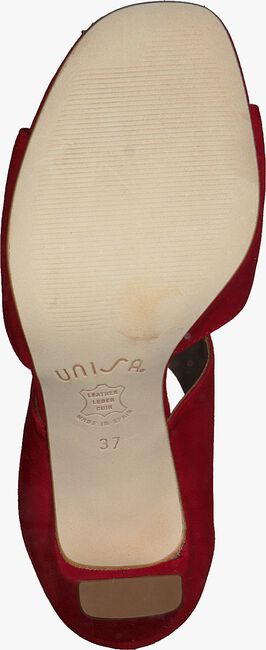 UNISA Sandales SABRA en rouge - large