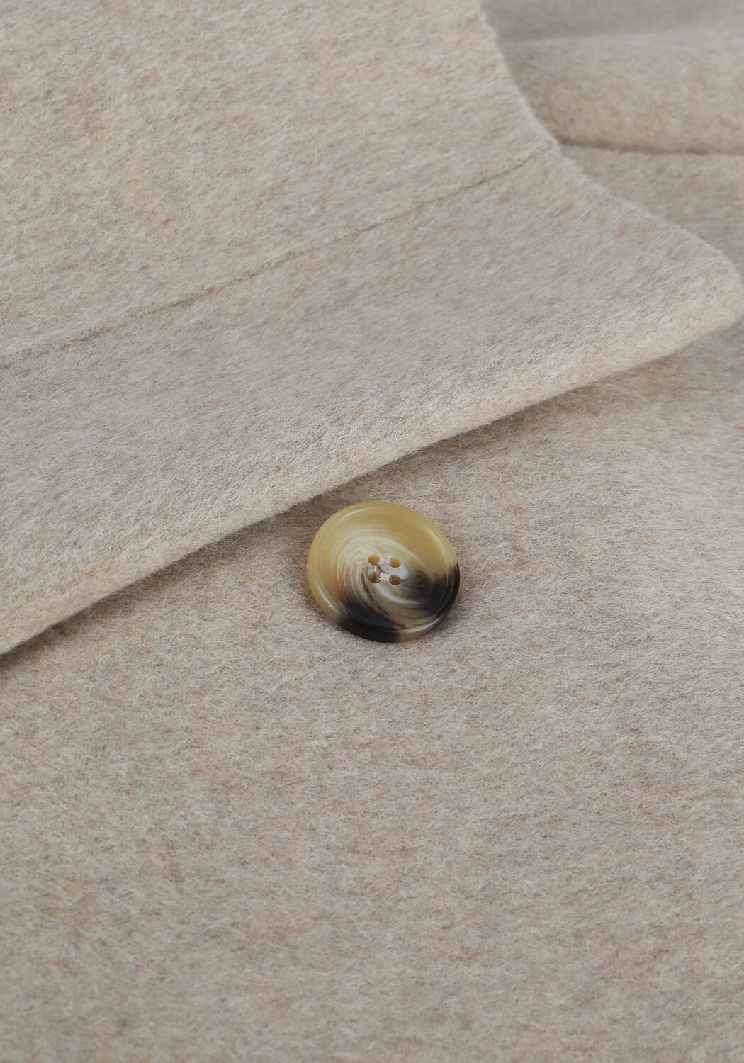 SELECTED WOMEN Manteau SLFTAMA HANDMADE WOOL COAT B S en beige - large