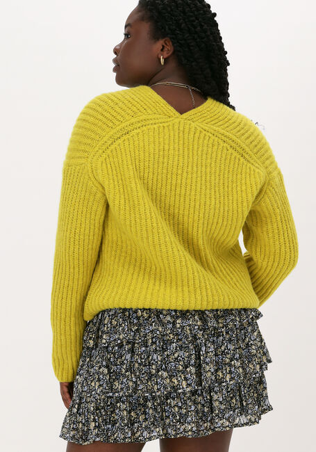 DRYKORN Pull LINNAS en jaune - large