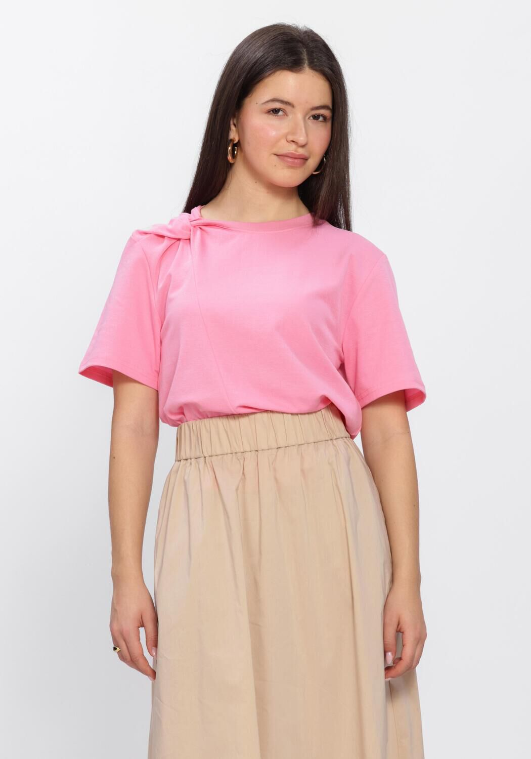 Roze AIMEE THE LABEL Tops & T-shirts VANYA RAE T-SHIRT - large