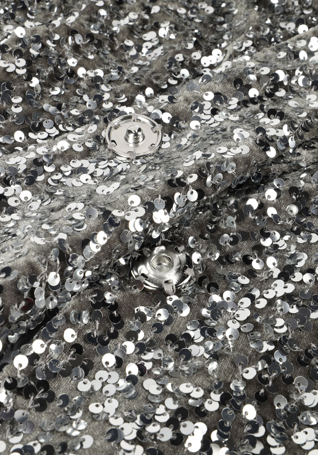 Zilveren NOTRE-V Blazer NV-CHRISTINE GLITTER VELVET BLAZER - large