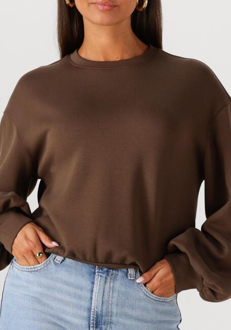 MSCH COPENHAGEN Chandail MSCHBRIONNA IMA Q SWEATSHIRT en marron - large