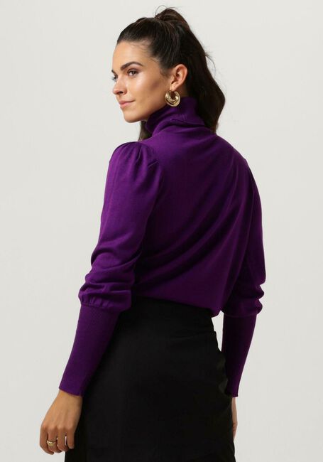 NOTRE-V Col roulé BASIC KNIT BLOUSE en violet - large