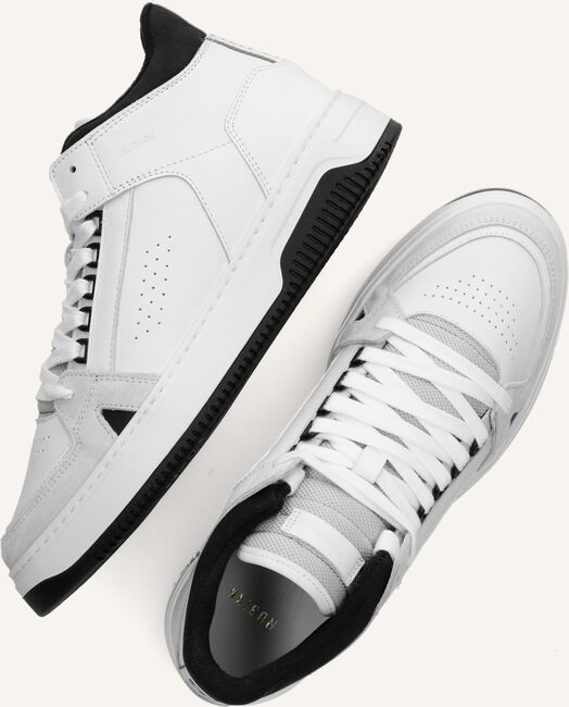 Witte NUBIKK Sneakers BASKET MID Witte NUBIKK Sneakers BASKET MID - large